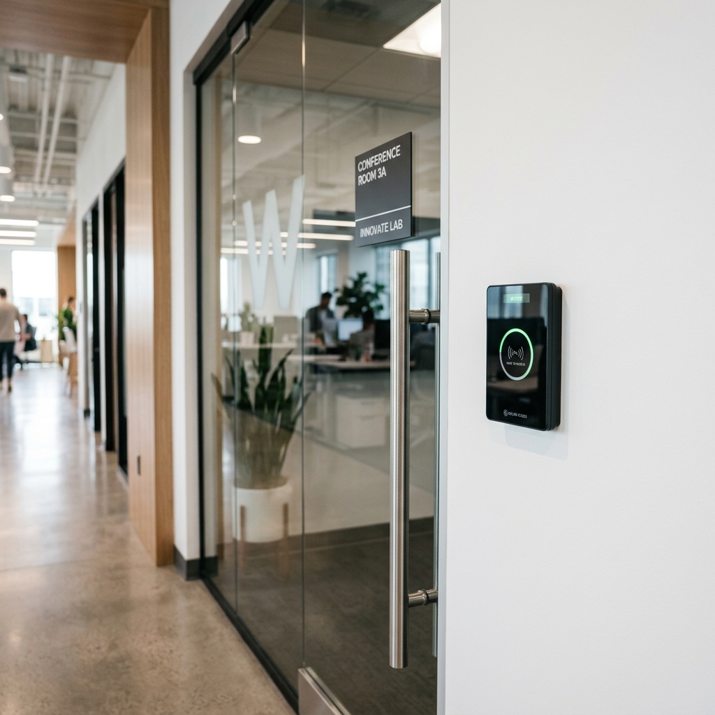 Lector RFID y tarjeta de proximidad para control de accesos